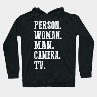 Person Woman Man Camera Tv   0 Hoodie